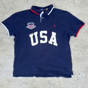 Polo Ralph Lauren USA Big Pony Polo Mens XL